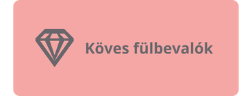 Köves fülbevalók