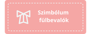 Szimbólum fülbevalók