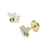 Lisa méhecske gyerekfülbevaló