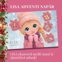 Lisa ajándék adventi naptár