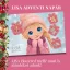 Lisa ajándék adventi naptár